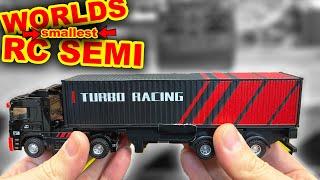 WORLD'S smallest WORKING RC LORRY