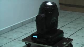 Test & Check vom Showtec Phantom 250 Spot Moving Head LA-CHECK