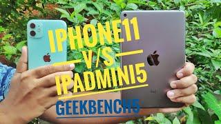 Ipad mini 5 vs IPhone 11 Geekbench 5 test | iPad mini 5 | iPhone 11 | ( iPad giveaway link in des)