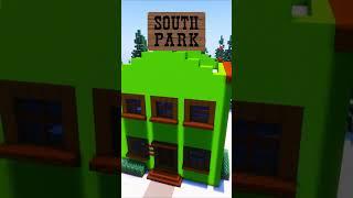 Build Cartman's House  #southpark #minecraft #minecraftbuildideas #minecraftshorts