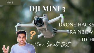 DJI MINI 3 dronehacks LITCHI RAINBOW dhcompanion 500meter height test #15meters #15m #hack #drone