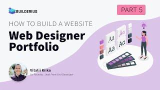 Build Web Designer Portfolio Web Site with Builderius - Part 5