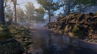 Photorealistic Speed Level Design - Forest River - Unity HDRP