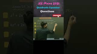 Quadratic Equations Made Easy for JEE Mains!  #quadraticequations #jeemains #jeeadvanced