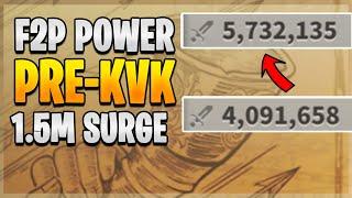 5M F2P Jumper in Pre-KvK TOP RANKS WIN [ POWER UP FAST ] | Rise of Kingdoms