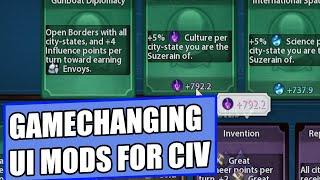 These are the BEST UI Mods for Civ 6