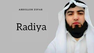 2021 Abdulloh Zufar Qatiq Radiya