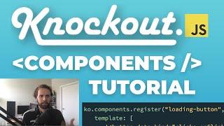 Build reusable components in Knockout.JS