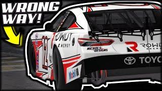 THE BIGGEST TROLL ON IRACING!!! (*WRONG WAY*) | THE BULL RING