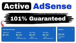How to Get AdSense Approval In 24 Hours | Unlimited Active Dashboard in 2024