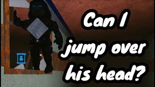 WILL I BE ABLE TO JUMP OVER LANS HEAD FOR THE SAVE ON FLEE THE FACILITY?