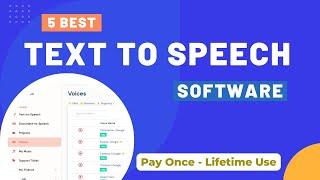 5 Best AI Voiceover Software Lifetime Deal For YouTube Videos, Social Media, Audiobooks