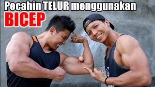 Tips Pecahin Telur menggunakan Otot BICEP// OtanGJ