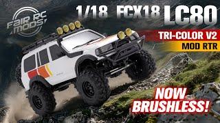 FairRC 1/18 FCX18 LC80 Tri-Color V2 Mod RTR