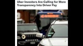 Uber investors are calling for more transparency into Driver Pay.