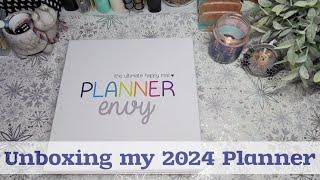 Unboxing my 2024 planner from @PlannerEnvy ▪︎ Happy Mail