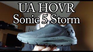 UA HOVR Sonic 5 Storm Running Shoes Size Guide And Review.