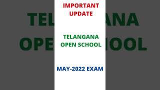 TS Open School Latest News 2022 |TS Open School 30% Deleted Syllabus TS Open SSC & Inter #Exam2022