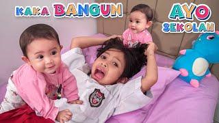 LEIKA MALAS BERANGKAT SEKOLAH  ADIK BAYI LEXIE BANGUNIN TIDUR LEIKA BOBOK LUCU BANGET