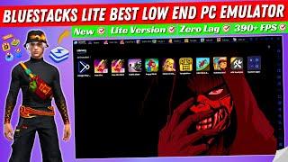 New Bluestacks Lite Low End PC Best Emulator For Free Fire | Bluestacks Best Version For PC (2024)