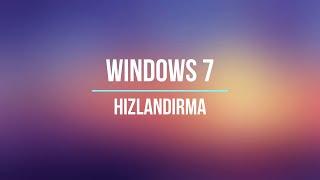 Windows 7 Düşük Sistemli Bilgisayar Hızlandırma 6 Adımda