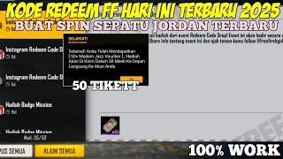 KODE REDEEM FREE FIRE TERBARU 12 MARET 2025 HARI INI