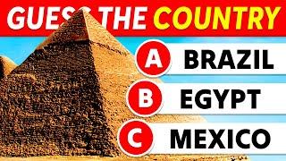 Guess the Country by its Monument | Famous Places Quiz ️