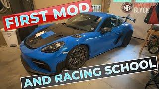 Porsche GT4RS First Mod! Racing School & Real Estate Morning!