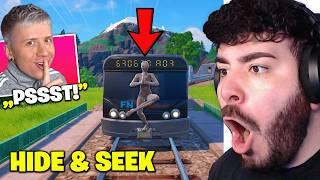 ZYZTM geht UNDERCOVER in meinem HIDE & SEEK und ich raste KOMPLETT AUS ... Fortnite 6