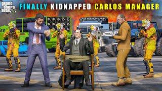 GTA 5 : FINALLY MICHAEL KIDNAPPED CARLOS'S MANAGER || BB GAMING