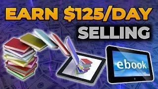 Earn $125 Per Day Downloading FREE PLR Ebooks! (Make Money Online Selling Ebooks 2023)