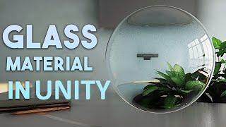 How to create a GLASS SHADER in Unity