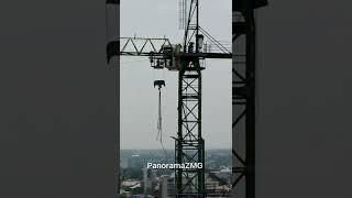 Grúa Pluma / Tower Crane ESPAMEX P1 #guadalajara #vistaaerea #zmg #gdl #construccion