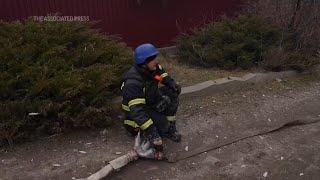 Ukrainian firefighters overwhelmed near Bakhmut