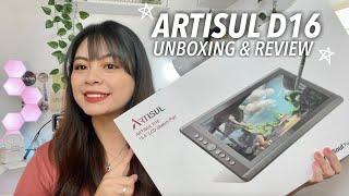 Artisul D16 SP1601 15.6in Pen Display for Windows & MacOS | Unboxing, Testing & Review  ︎ Emmy Lou