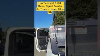 How to Install A Cell Phone Signal Booster On Truck #cell #signalbooster #cellsignaling #otr