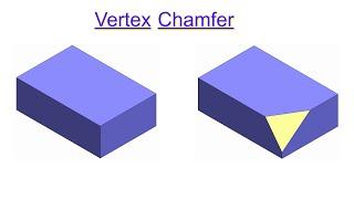 Solidworks Tutorial | Vertex Chamfer