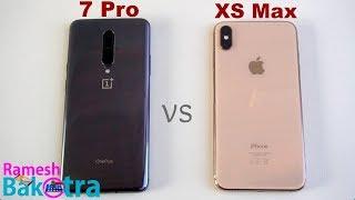 OnePlus 7 Pro vs iPhone XS Max SpeedTest and Camera Comparison