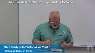 Wednesday Bible Study 6:30p 6/5/2024 6:30p @ 1st Baptist Huffman
