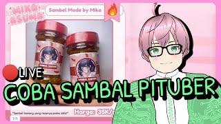 [LIVE] cobain sambel buatan vtuber anime gepeng [vTuber Indonesia]