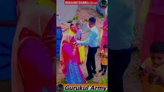 आर्मी ट्रेनिंग के लिए घर से जाता Gurukul Army का यौध || Emotional Moment    #indianarmy  #army #foji