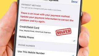 There is An Issue With Your Payment Method Update Your Payment Information / 2024 / How to Fix