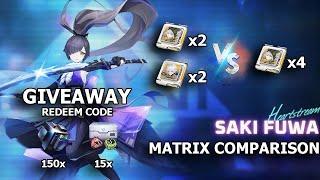 Best F2P Matrix For Saki Fuwa (GIVEAWAY 150 DARK CRYSTAL)