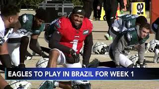Philadelphia Eagles will play as home team in first-ever regular season game in Brazil