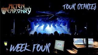 ALIEN WEAPONRY: GOJIRA TOUR DIARY 4