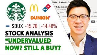 STARBUCKS STOCK ANALYSIS - Undervalued Now? Still a Buy?