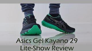 Asics Gel Kayano 29 LiteShow - Packed Full of Tech  - Explained!Review. #shorts #asics #running