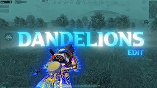 Dandelions  - Pubg Velocity Edit | Best Edited Montage | @ragnoreditz