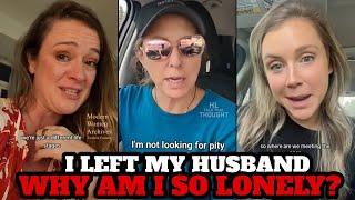 Lonely Divorced Woman REGRETS Leaving Her Husband