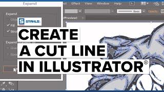 How to Create a Cut Line in Adobe® Illustrator®